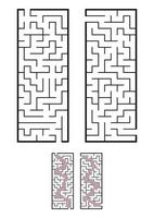 Maze for kids. Puzzle for children.  Labyrinth conundrum. vector