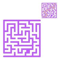 Maze for kids. Puzzle for children.  Labyrinth conundrum. vector