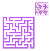 Maze for kids. Puzzle for children.  Labyrinth conundrum. vector