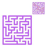 Maze for kids. Puzzle for children.  Labyrinth conundrum. vector