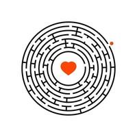 Maze for kids. Puzzle for children.  Labyrinth conundrum. vector