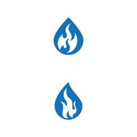 fire logo modern simple gradient. flame logo clean simple. vector