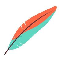 Beautiful Bird Feather vector