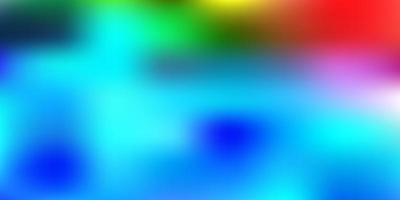 Dark multicolor vector gradient blur pattern.