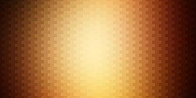 Dark Orange vector layout with lines, rectangles.