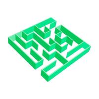 Maze for kids. Puzzle for children.  Labyrinth conundrum. vector