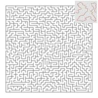 Maze for kids. Puzzle for children.  Labyrinth conundrum. vector