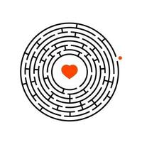 Maze for kids. Puzzle for children.  Labyrinth conundrum. vector