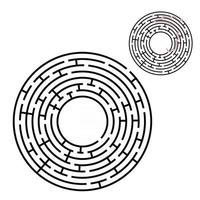 Maze for kids. Puzzle for children.  Labyrinth conundrum. vector