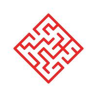 Maze for kids. Puzzle for children.  Labyrinth conundrum. vector