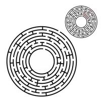 Maze for kids. Puzzle for children.  Labyrinth conundrum. vector