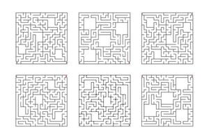 Maze for kids. Puzzle for children.  Labyrinth conundrum. vector