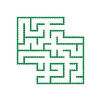 abstract labyrinth. game for children and adults. vector illustration