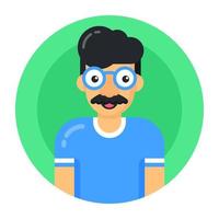 Swirly Glasses Prank vector