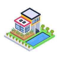 Modern Home and Residence vector