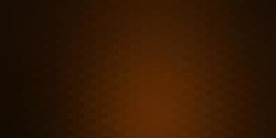 Dark Orange vector template in rectangles.