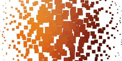 Light Orange vector pattern in square style.