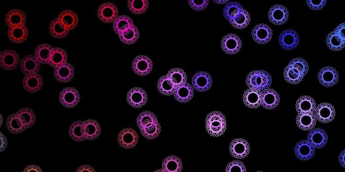 Abstract vector background with colorful gradient