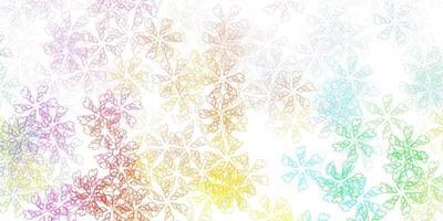 Light multicolor vector abstract texture with leaves.