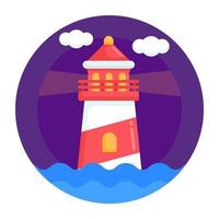 Watchtower and Light house vector