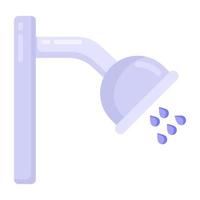 Shower and Accessory vector