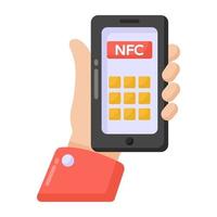 Mobile Nfc and communication vector