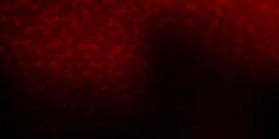 Dark red vector backdrop with a batch of hexagons.