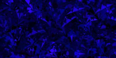 Dark Pink, Blue vector template with triangle shapes.