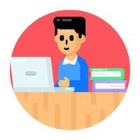 Online Student Learning vector