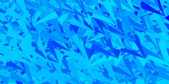 Diseño vectorial azul oscuro con formas triangulares. vector