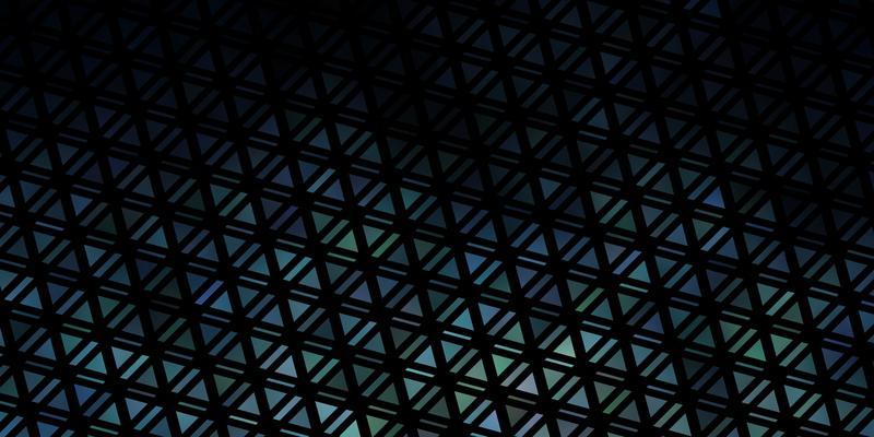 Dark BLUE vector pattern with polygonal style.