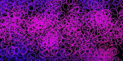 Dark red vector background with random forms.