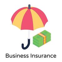 Business Insurance And Indemnity vector