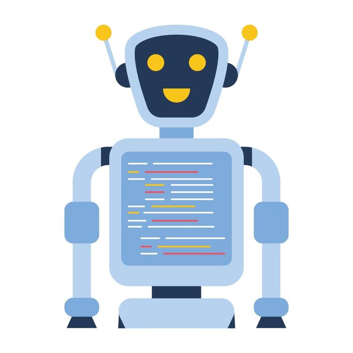 Robotic Coding Vector Art, Icons, and Graphics for Free Download