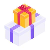 Gift Boxes and Packages vector