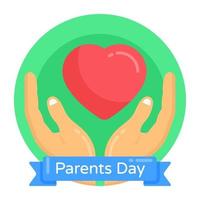 Parents Day Banner vector