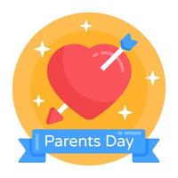 Parents Day Banner vector