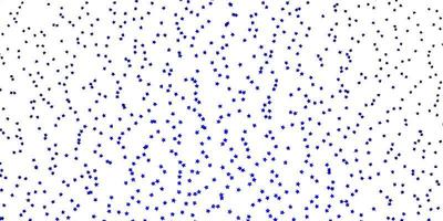 Dark BLUE vector pattern with abstract stars.