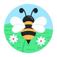 Bumble Bee insect vector