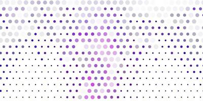 Light purple vector pattern with spheres.