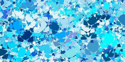 Light BLUE vector pattern with polygonal shapes.