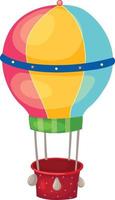 Illustration of isolated balloon vector