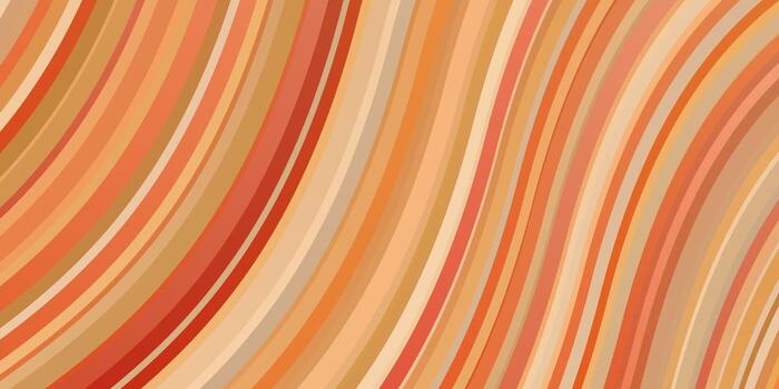 Light Red vector background with bent lines.