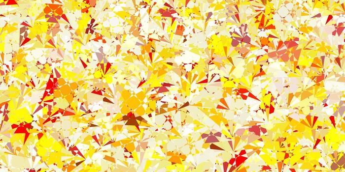 Light Green, Red vector texture with random triangles.