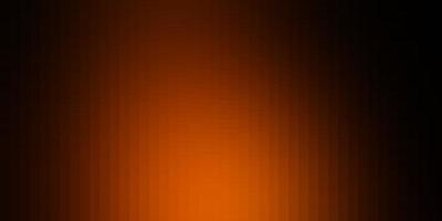 textura de vector naranja oscuro en estilo rectangular.