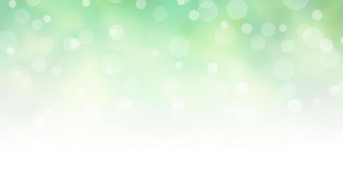 Light Green vector pattern with circles.