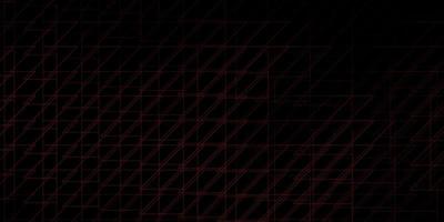 Dark Red vector template with lines.