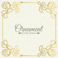 Classic ornamental decorative frames vector