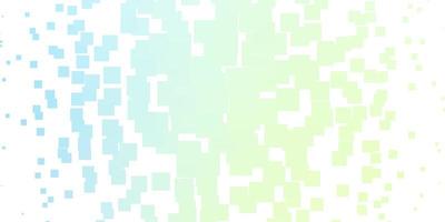 Light Blue, Green vector pattern in square style.