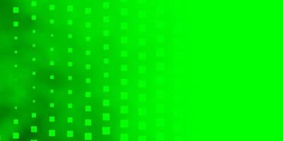 Light Green vector pattern in square style.